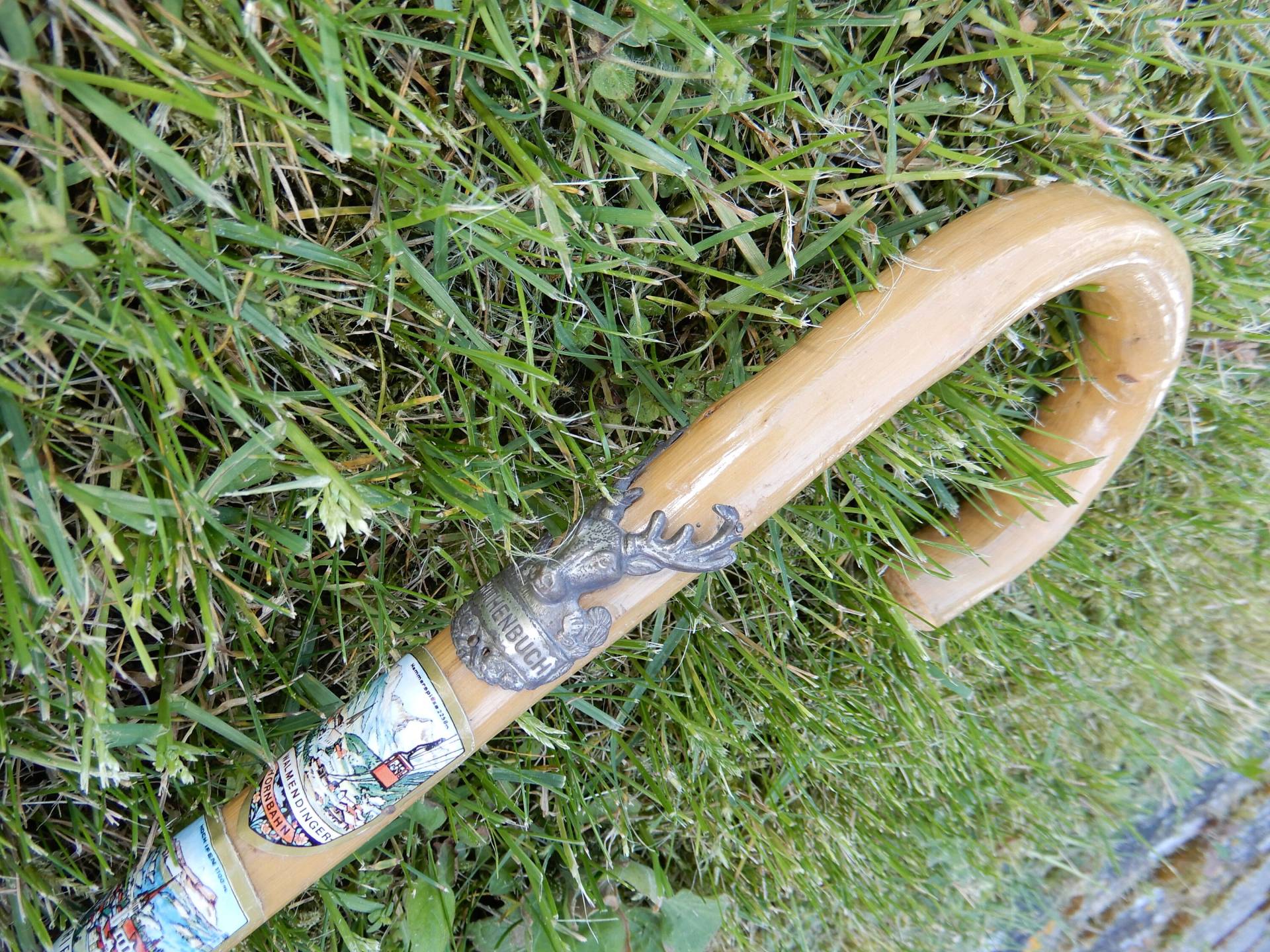 Spazierstock Mit 10 Stocknägel Wanderstock Holzstock Gehstock Vintage Aus Den 60Er Jahren - 86 cm 5 Spazierstock Mit 10 Stocknägel Wanderstock Holzstock Gehstock Vintage Aus Den 60Er Jahren - 86 cm 5 von Etsy - IsoKos