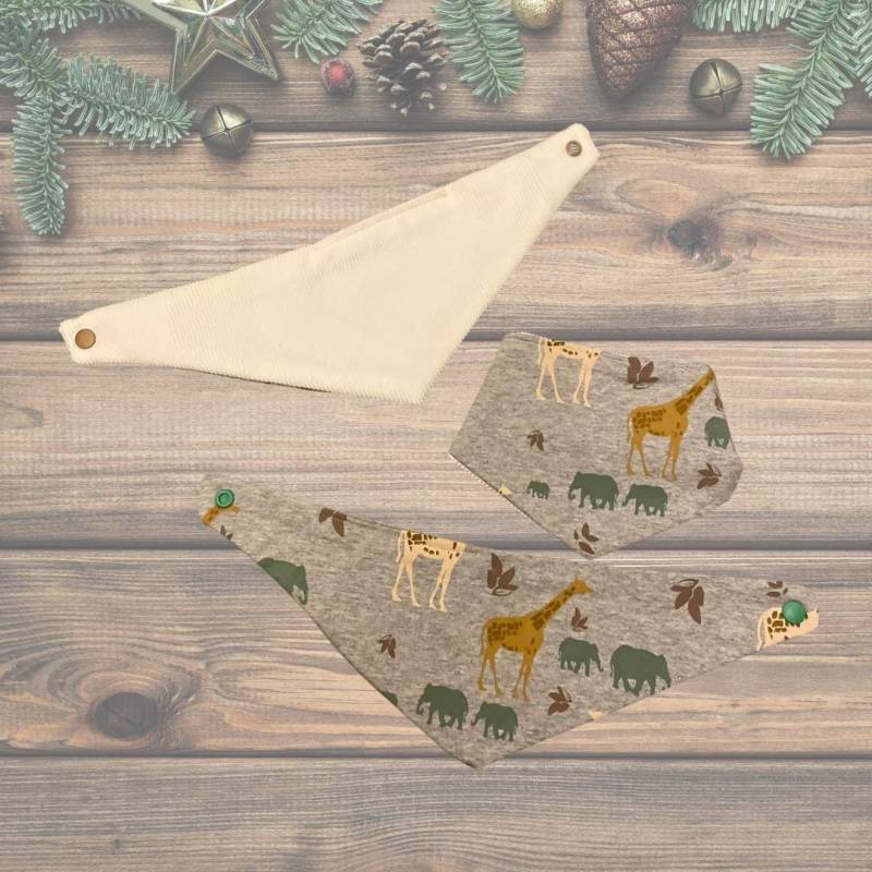 Dreieckstuch Babytuch Schlabberlatz Mit Zoo-Motiv - Kindertuch Geschenk Zur Geburt, Baby Neugeborene, Giraffe Lätzchen von Etsy - ItsieDesign