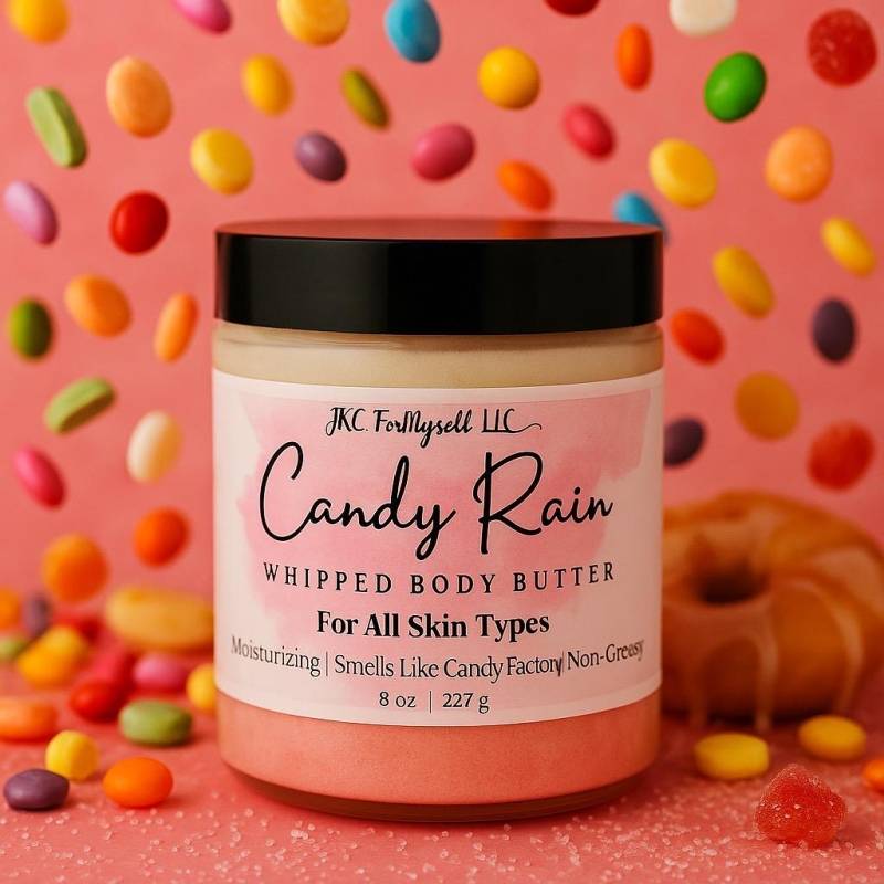 Beste Feuchtigkeitscreme, Körperbutter, Fußcreme, Sheabutter Lotion, Dehnungsstreifen, Kokosöl, Relax Candy Rain von Etsy - JKCForMyself