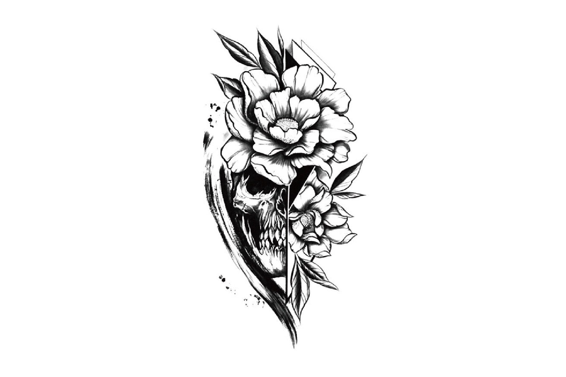 Temporäres Tattoo, Blumen Floral Festival Kleines Mädchen Wildblumen Rose Tattoo Temporäres Tattoo, Blumen Floral Festival Kleines Mädchen Wildblumen Rose Tattoo von Etsy - JUZIgift