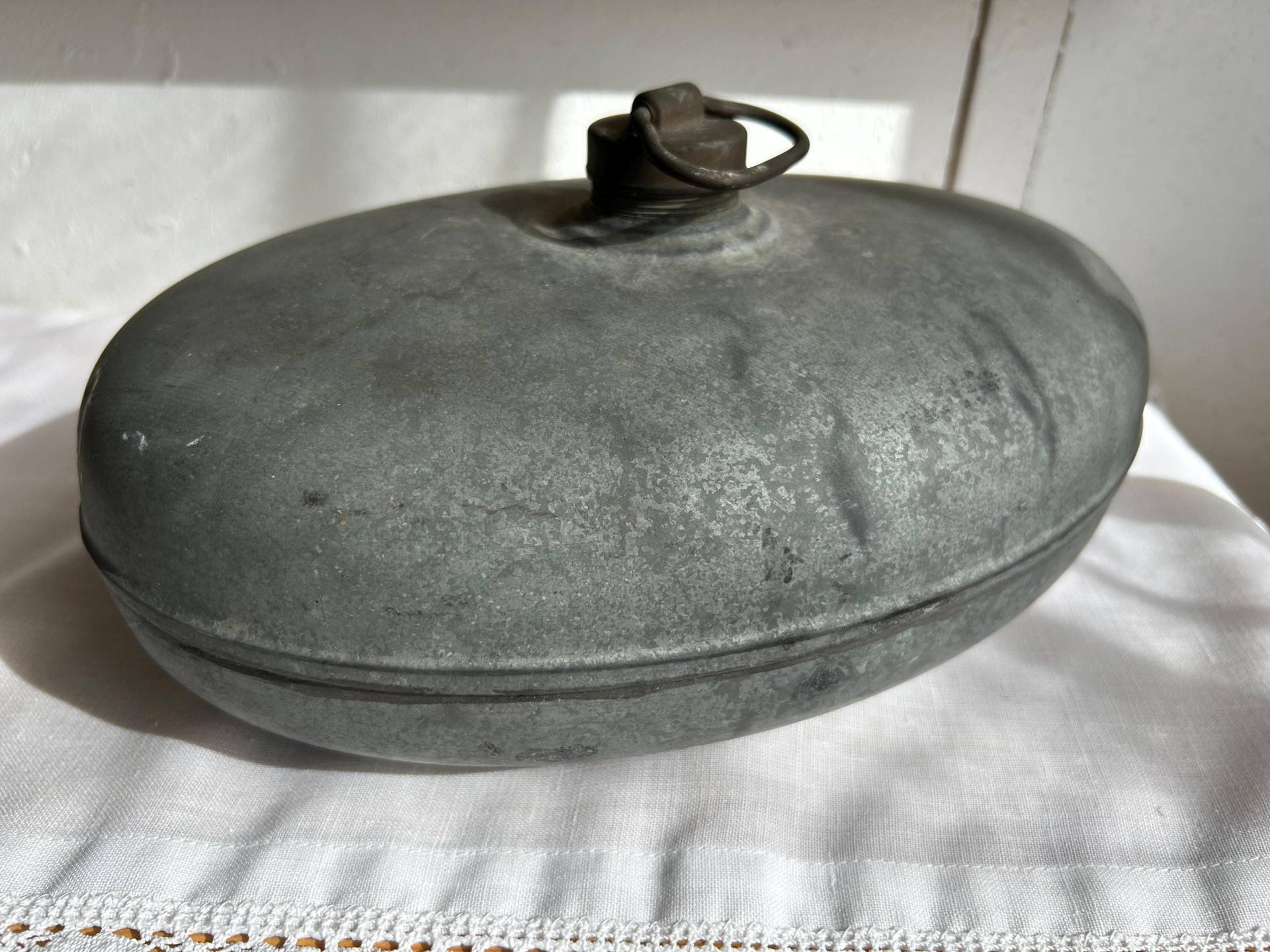 Wärmflasche Verzinkt Vintage Shabby von Etsy - Jabenkovint