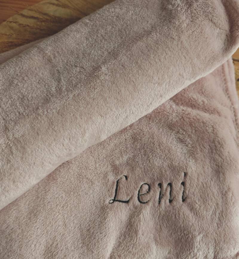 Kuscheldecke Personalisiert von Etsy - JackysHandmadeLiebe