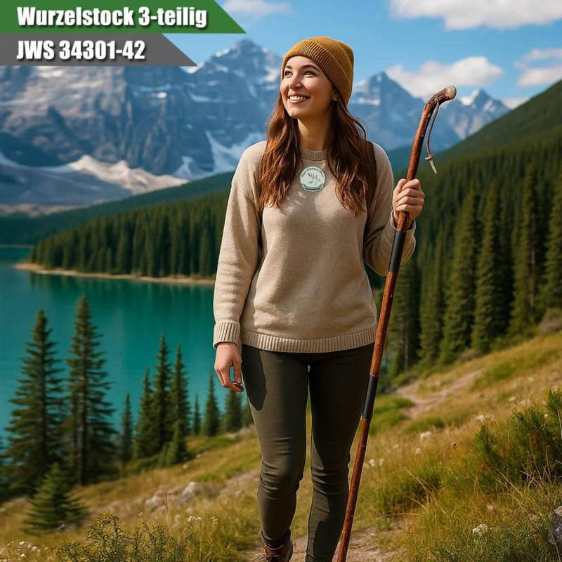 Wanderstock Holz Dreiteilig, Teilbar, Naturwurzel Geschnitzt, Poliert, Geflammt, Lackiert 110-170 cm, 15 Zeichen Im Preis Enthalten Wanderstock Holz Dreiteilig, Teilbar, Naturwurzel Geschnitzt, Poliert, Geflammt, Lackiert 110-170 cm, 15 Zeichen Im Preis Enthalten von Etsy - JagdSchnitzereiPeter