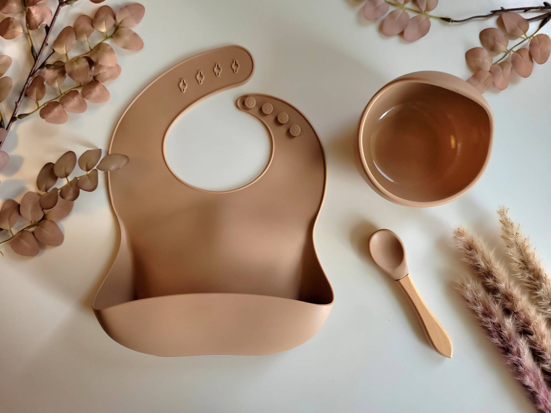 Baby Und Kinder Silikon Geschirrset 3-Teilig/Geschenkset Geburtsgeschenk Geschirr Beige Baby Und Kinder Silikon Geschirrset 3-Teilig/Geschenkset Geburtsgeschenk Geschirr Beige von Etsy - JakobiShop