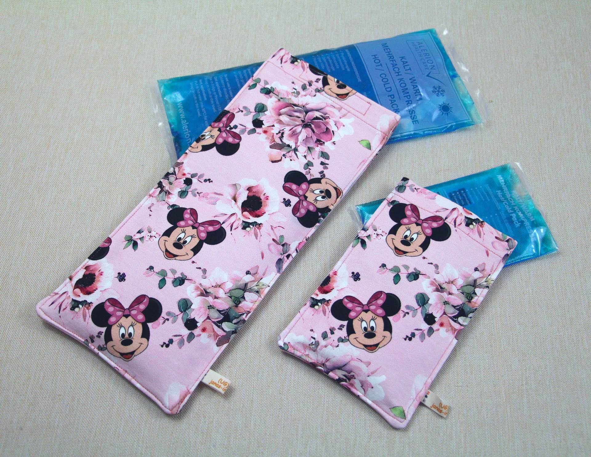 Schutzhülle Für Kühl Akku, Maus Mit Rosa Schleife, 2 Größen von Etsy - JanasInspiration