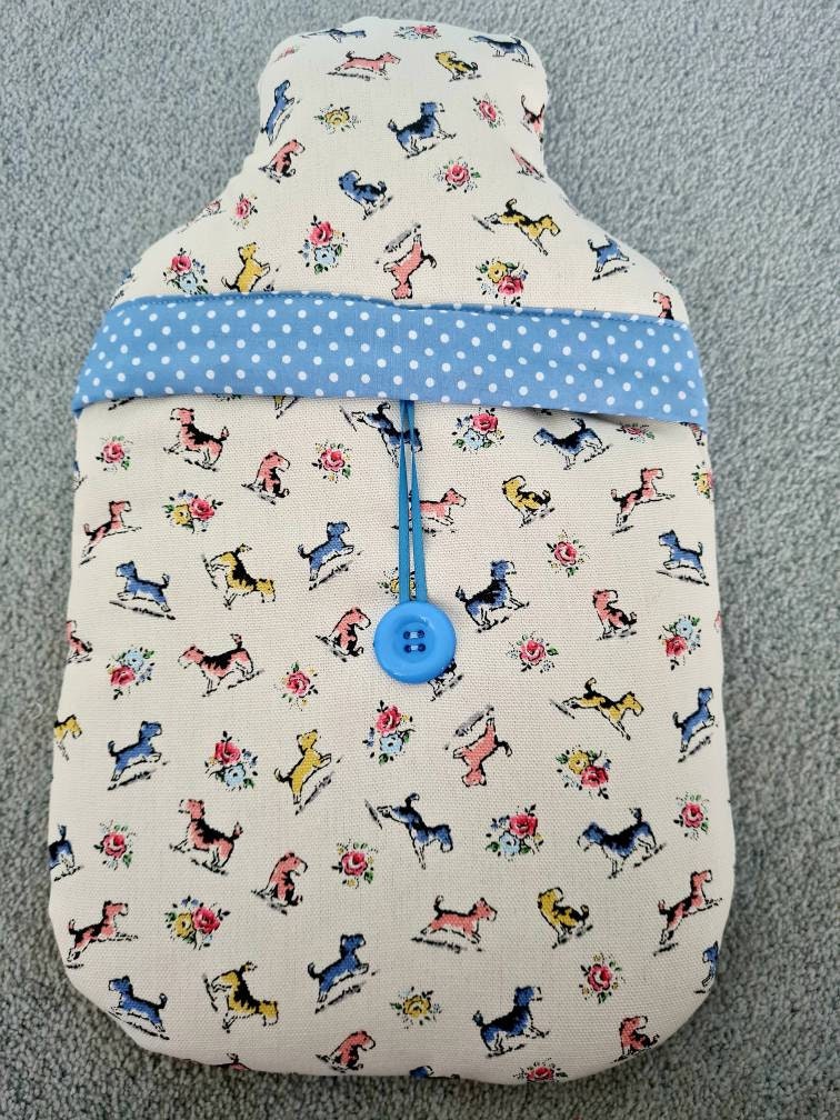 Cath Kidston Billie & Friends | Foxterrier Wärmflaschenbezug | Mit Flasche von Etsy - Janellicraftz