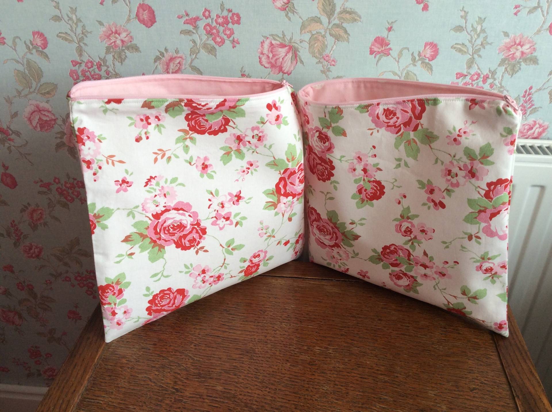 Große Make Up/Kosmetiktasche Aus Cath Kidston Rosali Stoff von Etsy - Janellicraftz