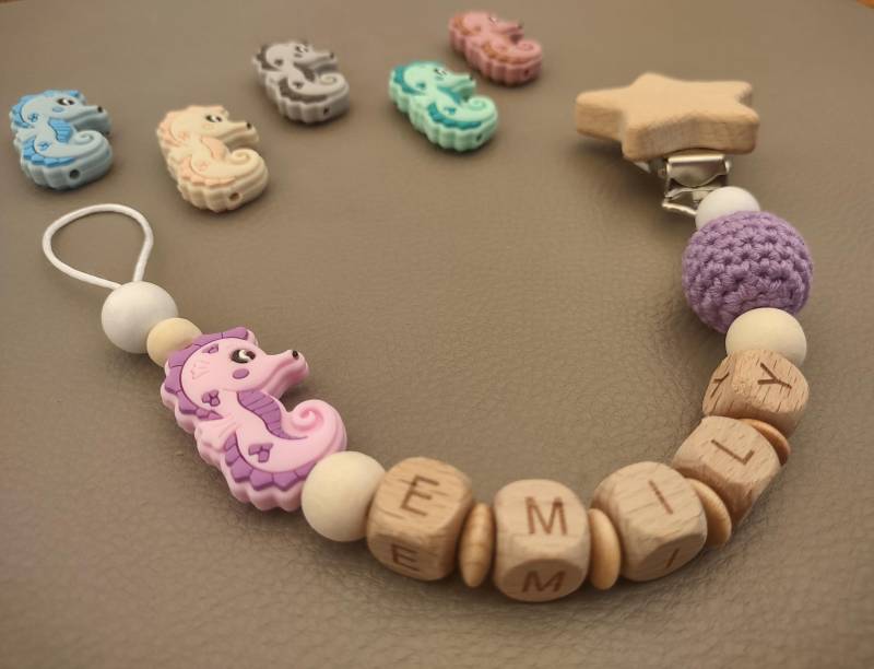 Personalisierte Schnullerkette Mit Name von Etsy - JanuFaktur