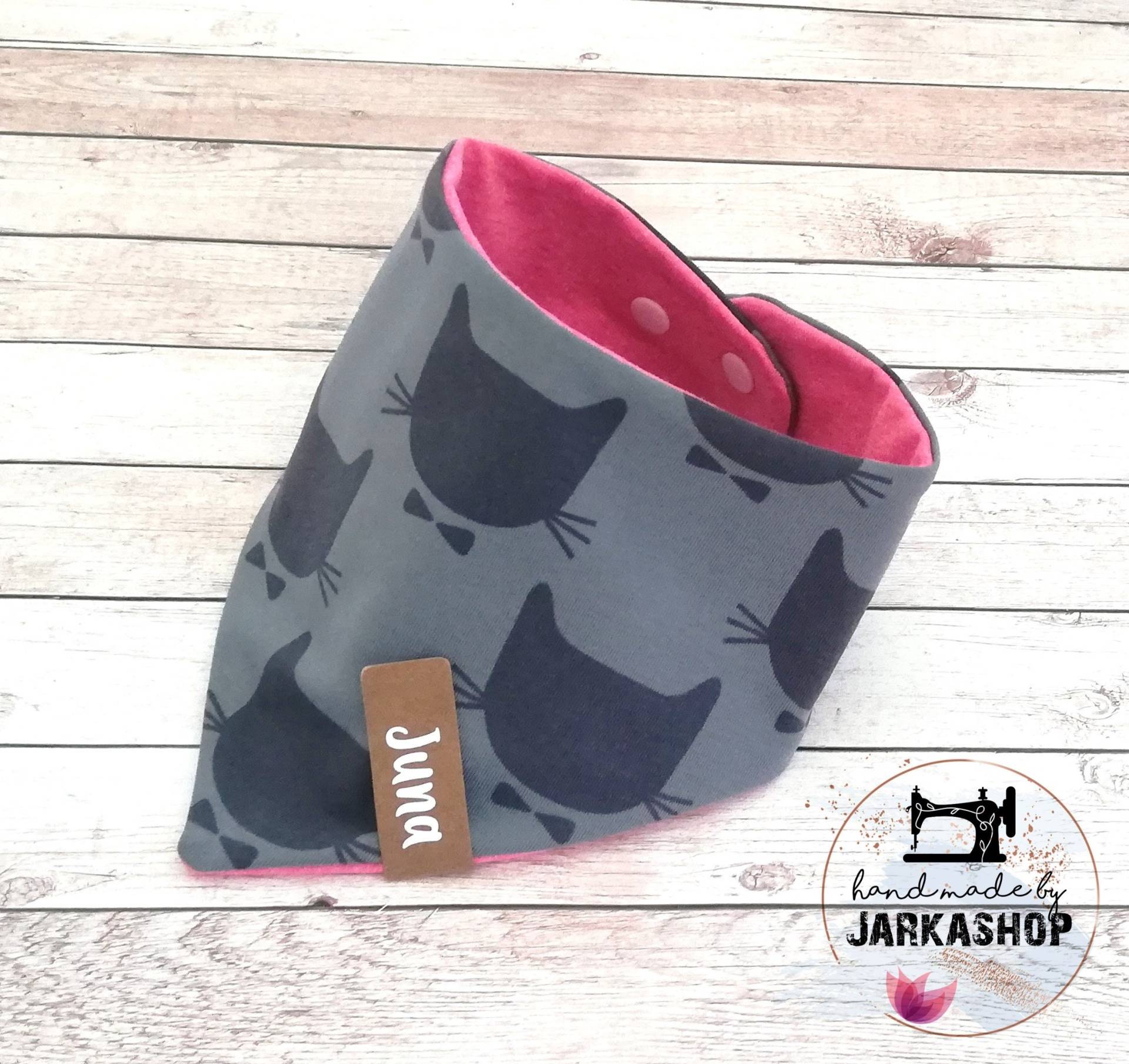 Baby Wende-Halstuch Mit Namen "Katzenkopf Grau-Rosa", Personalisiert, Halstuch, Babyhalstuch, Kinderhalstuch, Dreiecktuch, Halstuch Baby Wende-Halstuch Mit Namen "Katzenkopf Grau-Rosa", Personalisiert, Halstuch, Babyhalstuch, Kinderhalstuch, Dreiecktuch, Halstuch von Etsy - Jarkashop