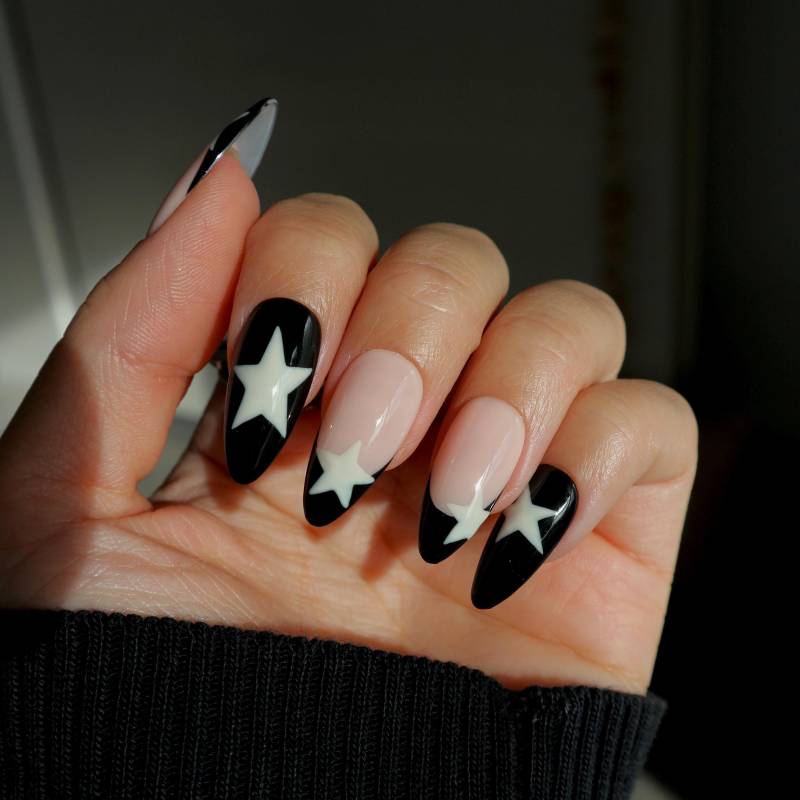 French Sterne Press On Nägel French Sterne Press On Nägel von Etsy - JasminsPressOns