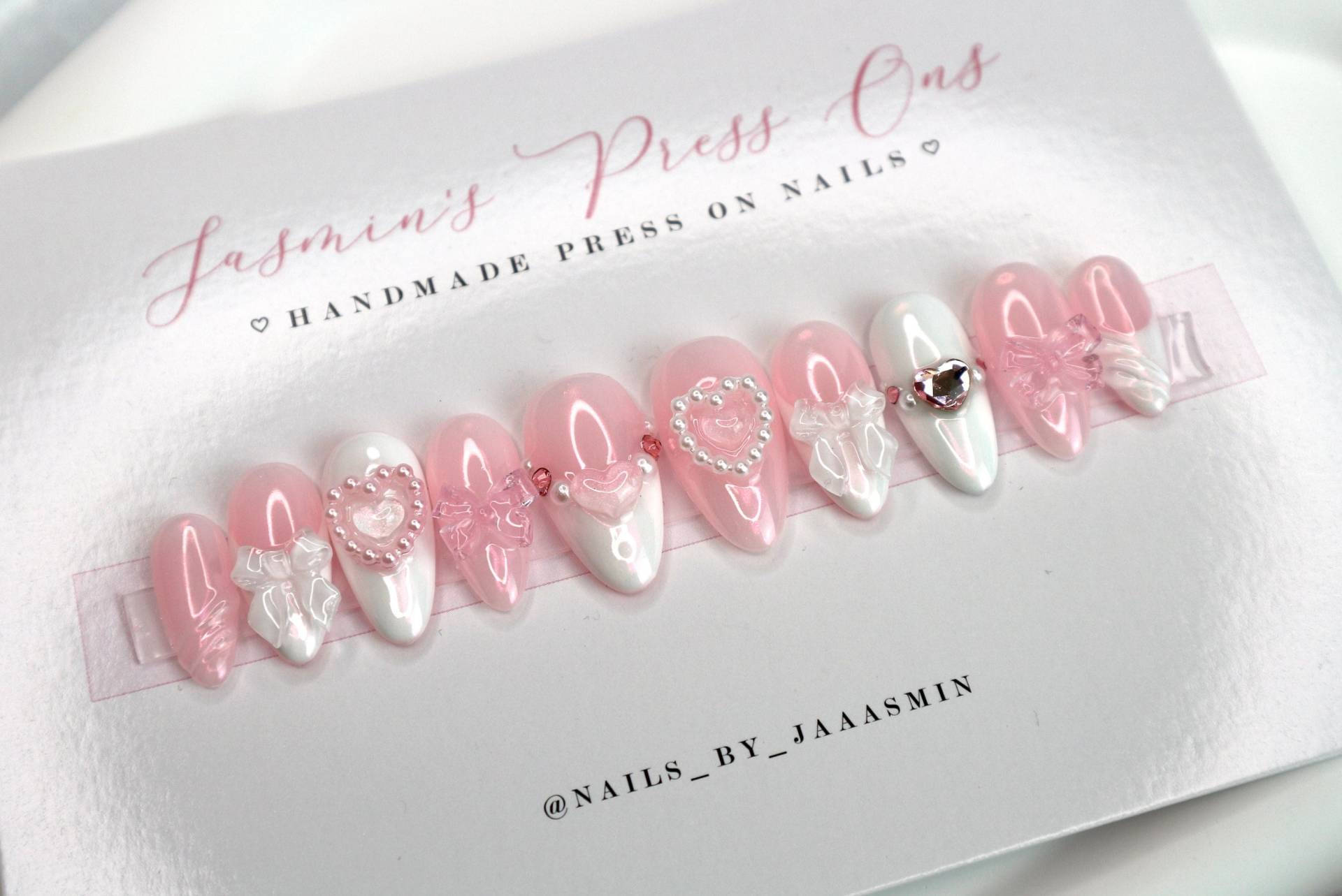 Girly Dream Press On Nails Girly Dream Press On Nails von Etsy - JasminsPressOns