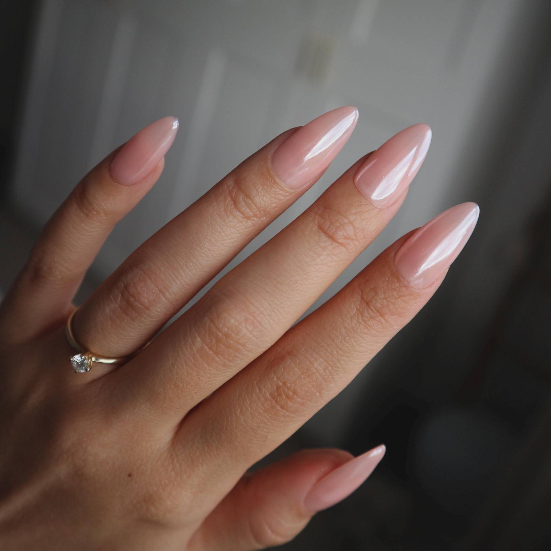 Hailey Bieber Press On Set Glazed von Etsy - JasminsPressOns