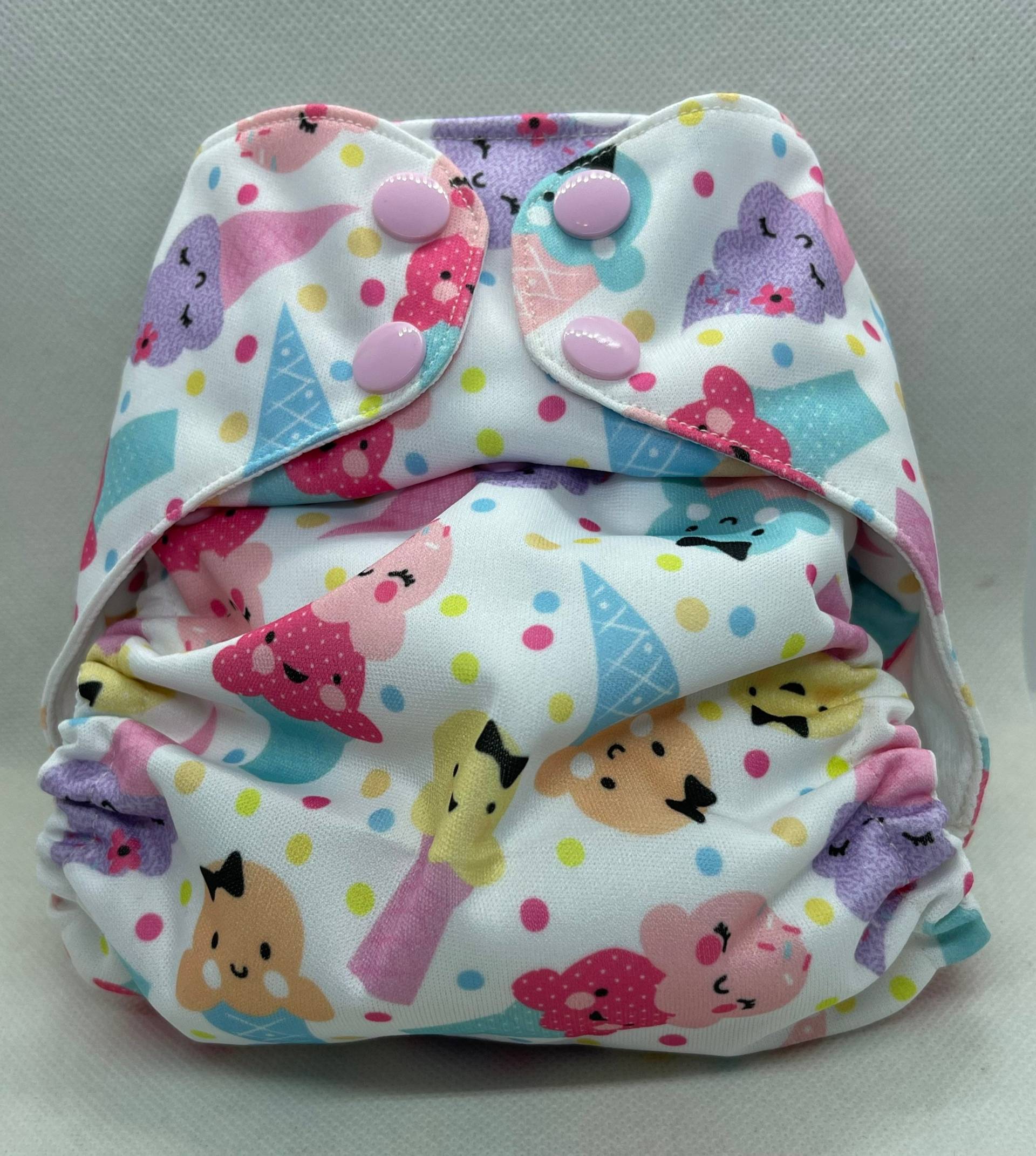 Happy Ice Creme Eine Größe Passt Die Meisten Tuch Tasche Windel Oder Wiederverwendbare Schwimmwindel/Schwimmer/Tuch Happy Ice Creme Eine Größe Passt Die Meisten Tuch Tasche Windel Oder Wiederverwendbare Schwimmwindel/Schwimmer/Tuch von Etsy - JaydieBugandB