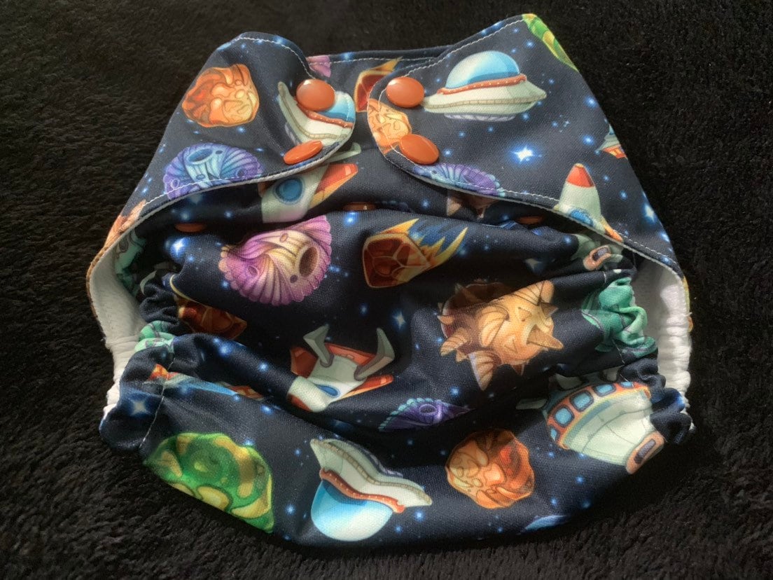 Planeten Und Raumschiffe Galaxy Druck Pul Wiederverwendbare Schwimmwindel/Eine Größe Passt Die Meisten/Schwimmer/Wasser-Windel von Etsy - JaydieBugandB