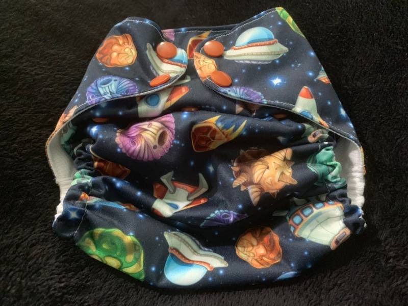 Planeten Und Raumschiffe Galaxy Druck Pul Wiederverwendbare Schwimmwindel/Eine Größe Passt Die Meisten/Schwimmer/Wasser-Windel von Etsy - JaydieBugandB
