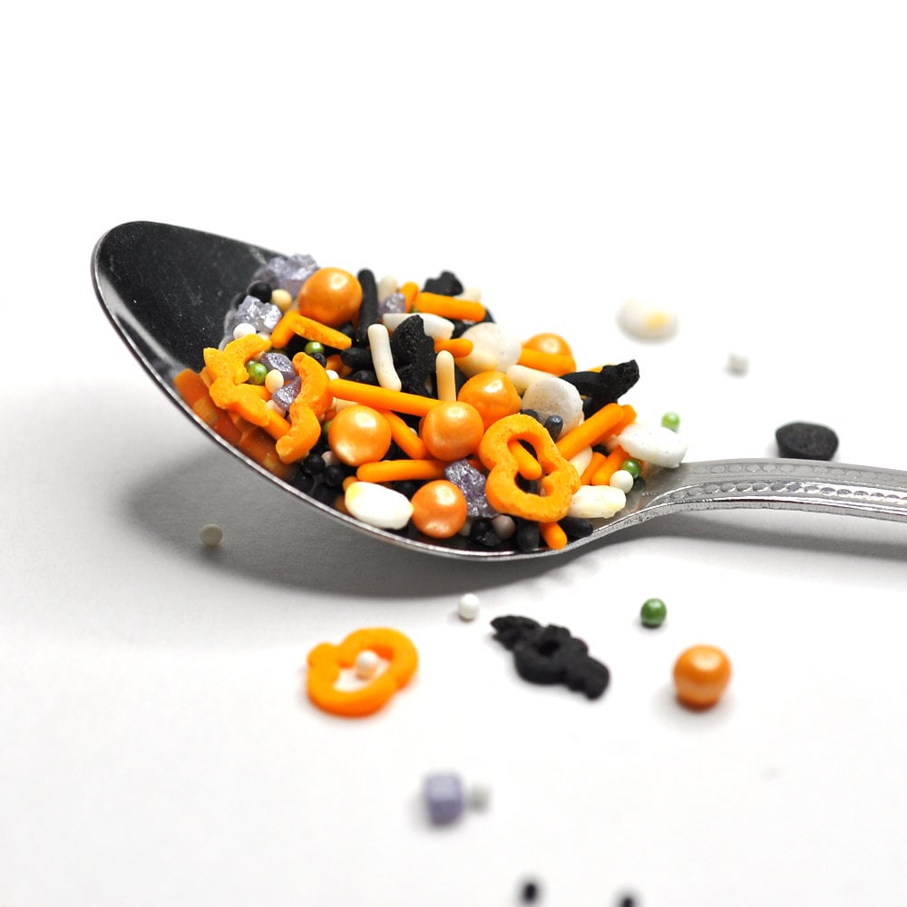Orange Schwarz Weiß Halloween Streusel Mix Fledermäuse Kürbisse Für Topping Badebomben Vegan Grausamkeit Frei Auflösbare Dekorationen Seife von Etsy - JazzyBathing