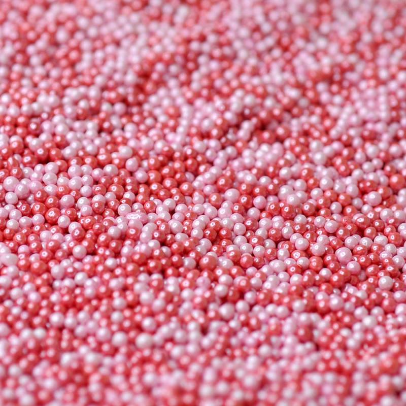 Pink Und Rot Nonpareils Sprinkles Mix Für Topping Badebomben Vegan Grausamkeit Frei Auflösbare Dekorationen Lieferungen von Etsy - JazzyBathing