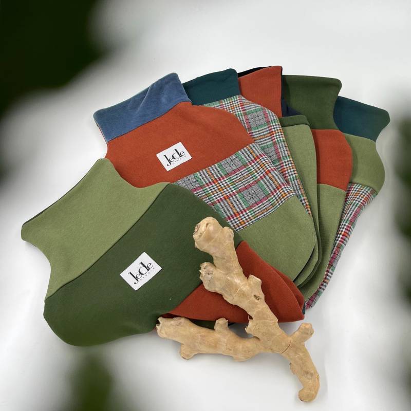 Wärmflaschenhülle Aus Baumwolle, Wärmflaschenbezug, Upcycling, Patchwork Wärmflaschenhülle Aus Baumwolle, Wärmflaschenbezug, Upcycling, Patchwork von Etsy - JedeStudio