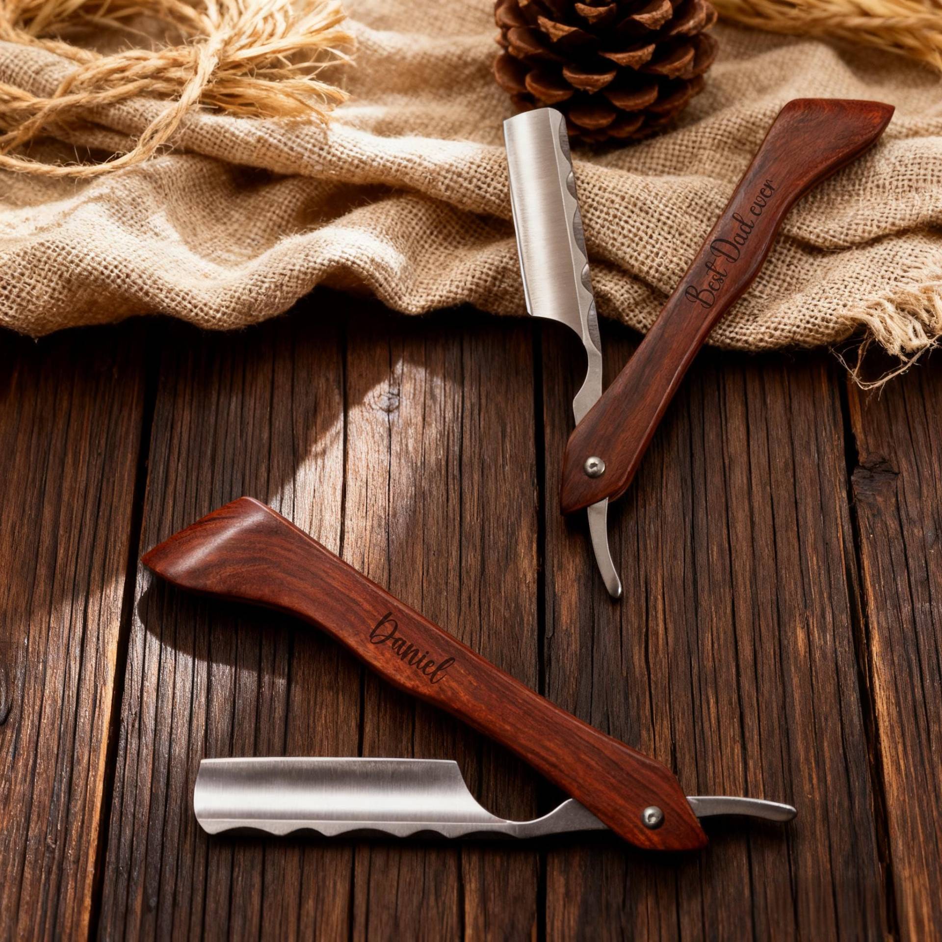 Custom Vintage Rosewood Straight Razor, Engraved Stainless Steel Blade Shaver, Personalized Shaving Tool, Grooming Gift For Men Custom Vintage Rosewood Straight Razor, Engraved Stainless Steel Blade Shaver, Personalized Shaving Tool, Grooming Gift For Men von Etsy - JessDeus