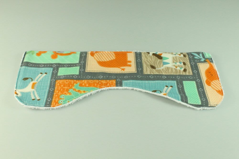 Dschungel-Postkarte-Neugeborene Spucktuch-Matte von Etsy - JibbyrooSews