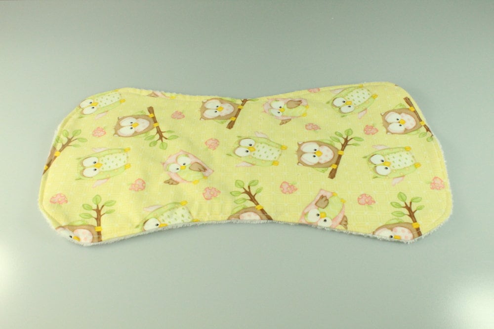Eule Spucktuch Matte von Etsy - JibbyrooSews