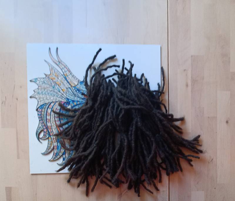 Verlängerungen Von Dreadlocks , Schlösser 100% Menschlich 30 cm Handgefertigt 10 Pro Paket von Etsy - JistreuSelling