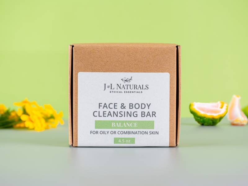 Bergamotte + Ylang | Face & Body Cleanser Seifenleiste Für Fettige Haut, Mischhaut Ausgleichende Gesichtsseife Bestes Reise Oder Camping Zubehör von Etsy - JnLNaturals