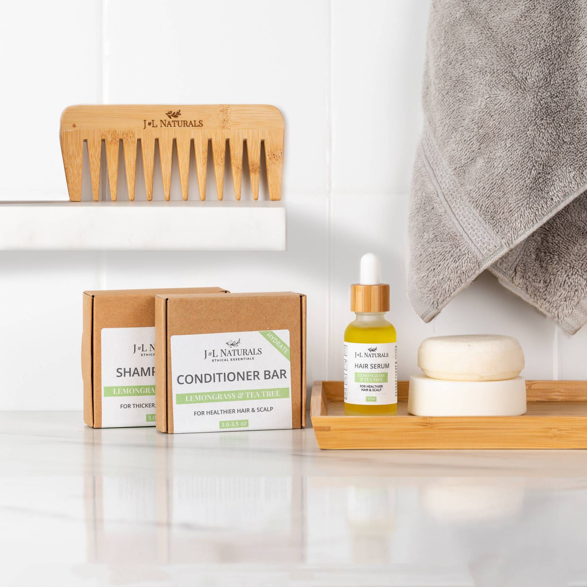 Reise-Accessoire Geschenk | Zitronengras + Teebaum Feuchtigkeitsspendendes Haarpflegeset Natürliche Sulfatfreie Haarpflege, Vegane Shampoo Bars Und Reise-Accessoire Geschenk | Zitronengras + Teebaum Feuchtigkeitsspendendes Haarpflegeset Natürliche Sulfatfreie Haarpflege, Vegane Shampoo Bars Und von Etsy - JnLNaturals