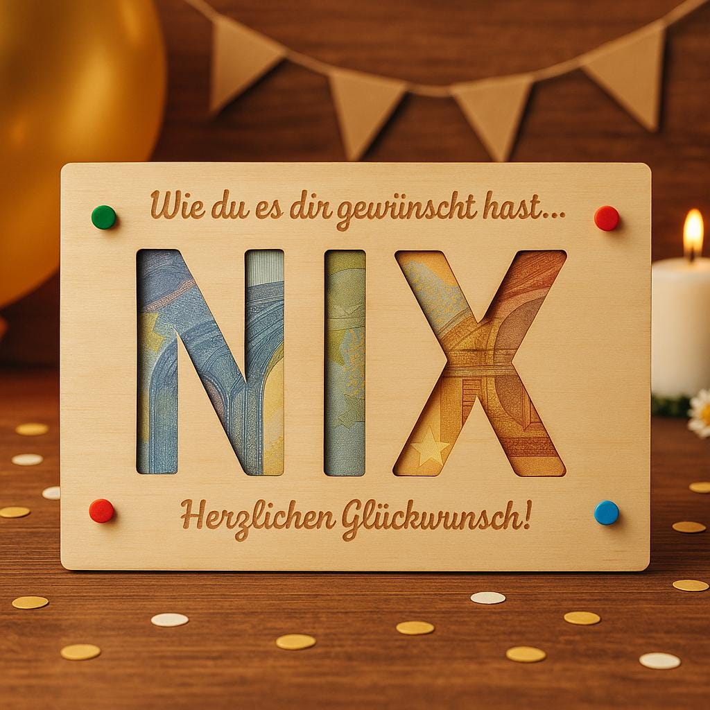 Geldgeschenk Holzschild Nix I Wunscherfüller L Geburtstag | Taufe Hochzeit Kommunion Abitur Nichts Geschenkkarte Holz Geschenkverpackung Geldgeschenk Holzschild Nix I Wunscherfüller L Geburtstag | Taufe Hochzeit Kommunion Abitur Nichts Geschenkkarte Holz Geschenkverpackung von Etsy - JoJosPresents