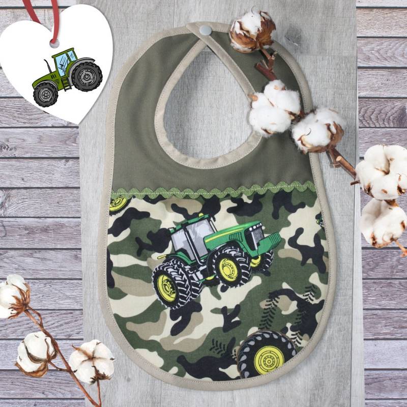 Lätzchen 6 - 36 Monate John Deere Traktor Camouflage Lätzchen 6 - 36 Monate John Deere Traktor Camouflage von Etsy - JoNiLuc