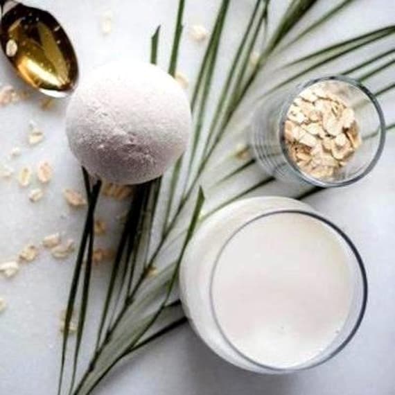Haferflocken + Honigmilch Badekomet Haferflocken + Honigmilch Badekomet von Etsy - JoieandJude