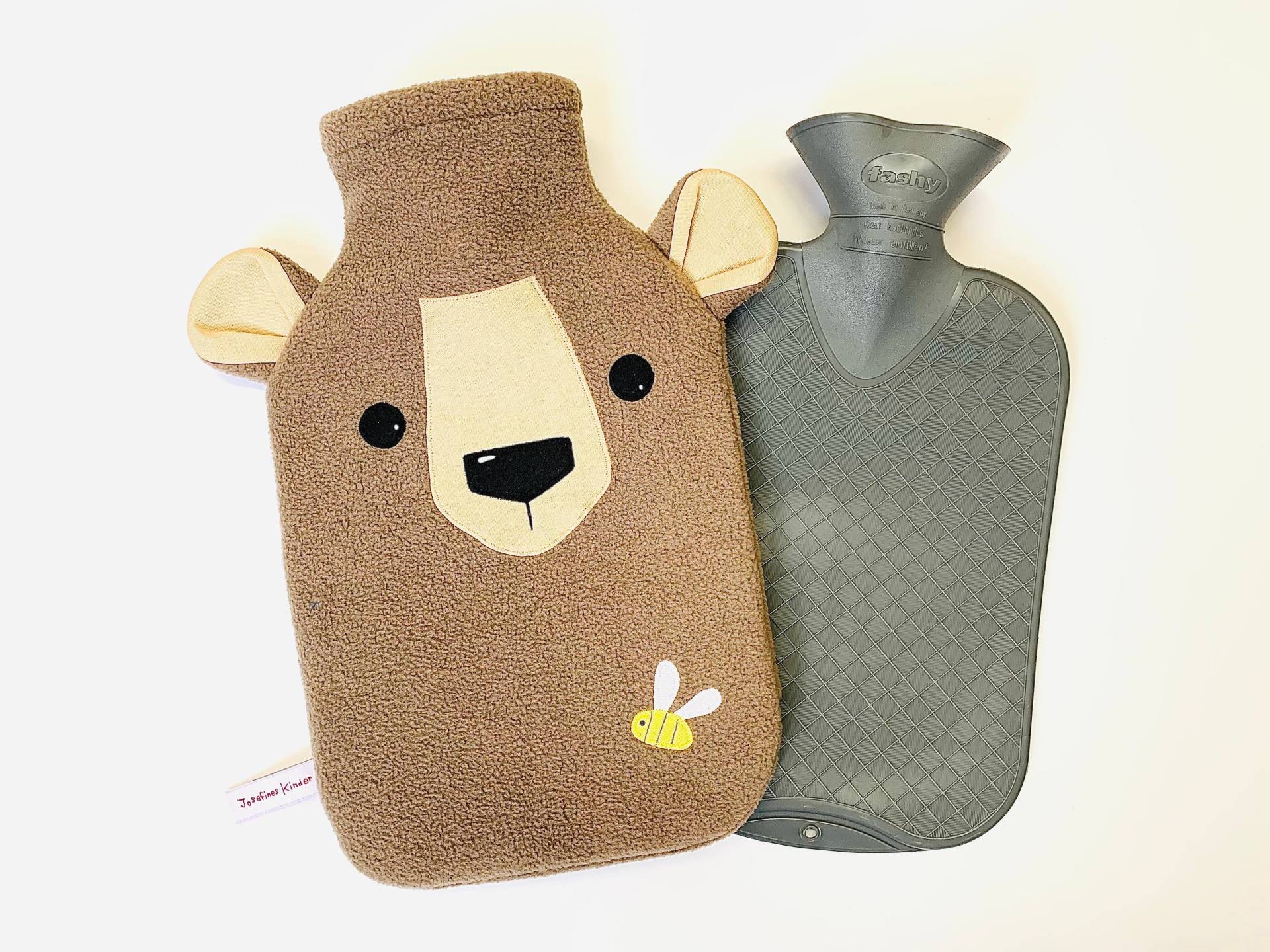 Wärmflasche Bär Mit Biene Wärmflasche Bär Mit Biene von Etsy - JosefinesKinder