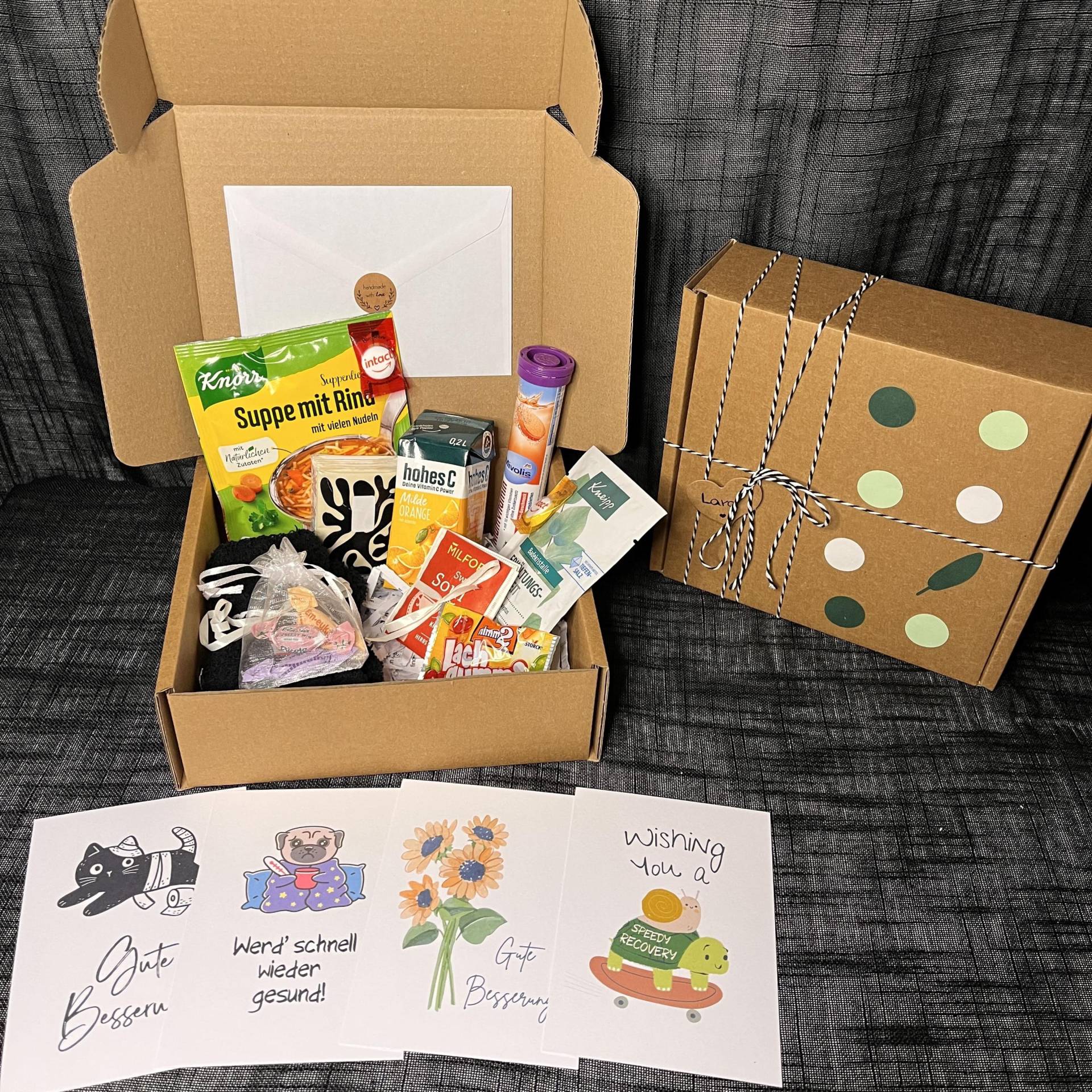 Gute Besserung Geschenkbox | Trost & Wohlfühlpaket Perfekt Für Genesung von Etsy - JournalofSeasons
