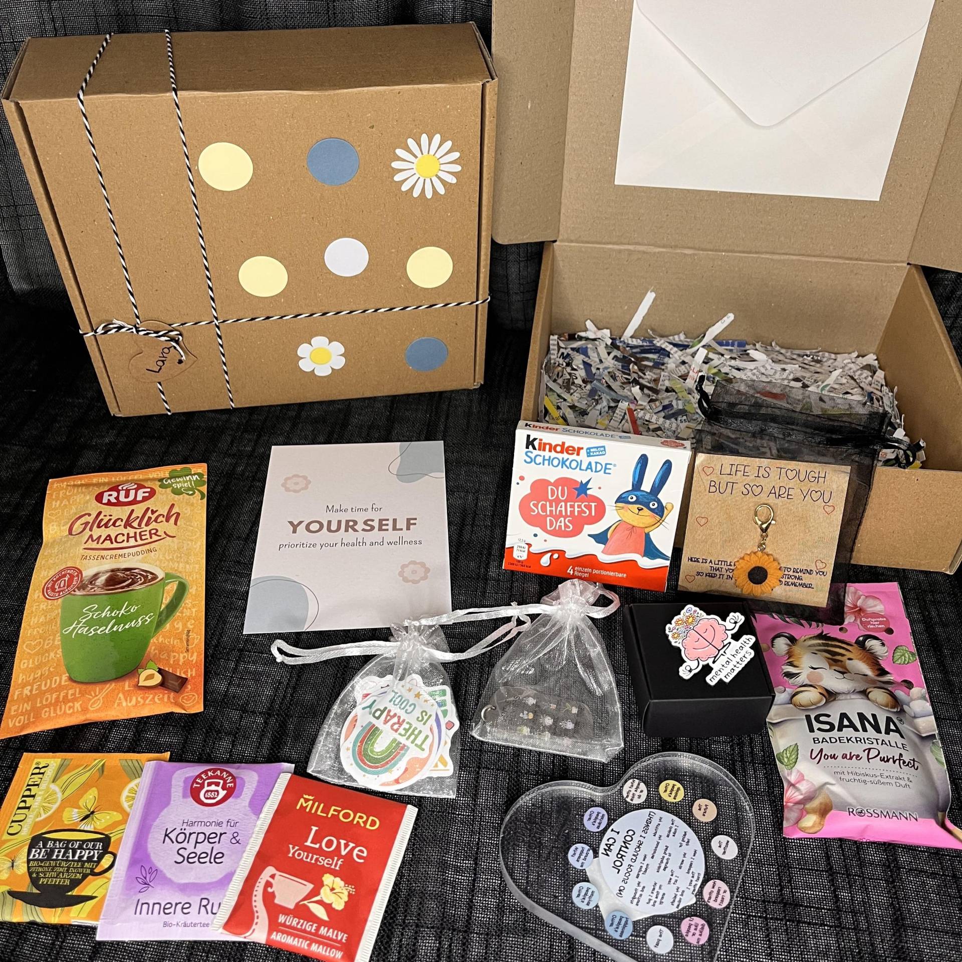 Mental Health Geschenkbox | Perfekt Als Kleine Aufmunterung Während Einer Schweren Phase Optionales Zubehör Mentale Gesundheit von Etsy - JournalofSeasons