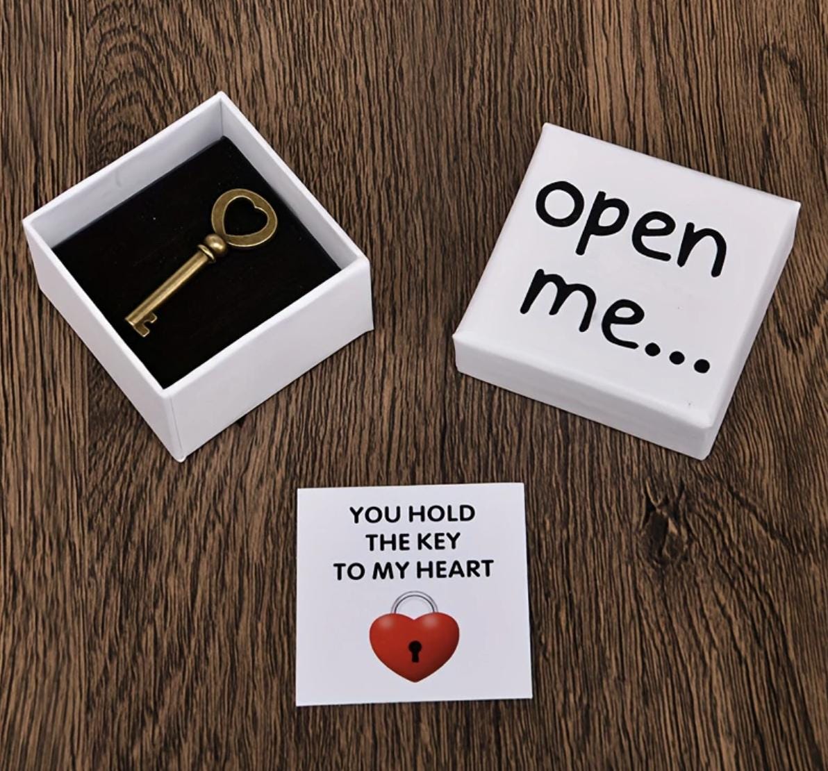 Schlüssel Zu Meinem Herzen | Mini-Geschenkbox Mit Botschaft Und Liebesgeschenk Partnerin Valentinstag, Jahrestag, Hochzeit von Etsy - JournalofSeasons