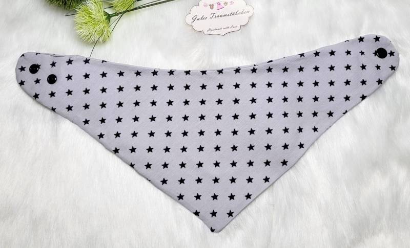 Hellgrau Anthrazit Sterne Dreieckstuch Zum Wenden Baby Und Kleinkinder Gr 50 Bis 104 Einheitsgröße Jersey von Etsy - JulesTraumstuebchen