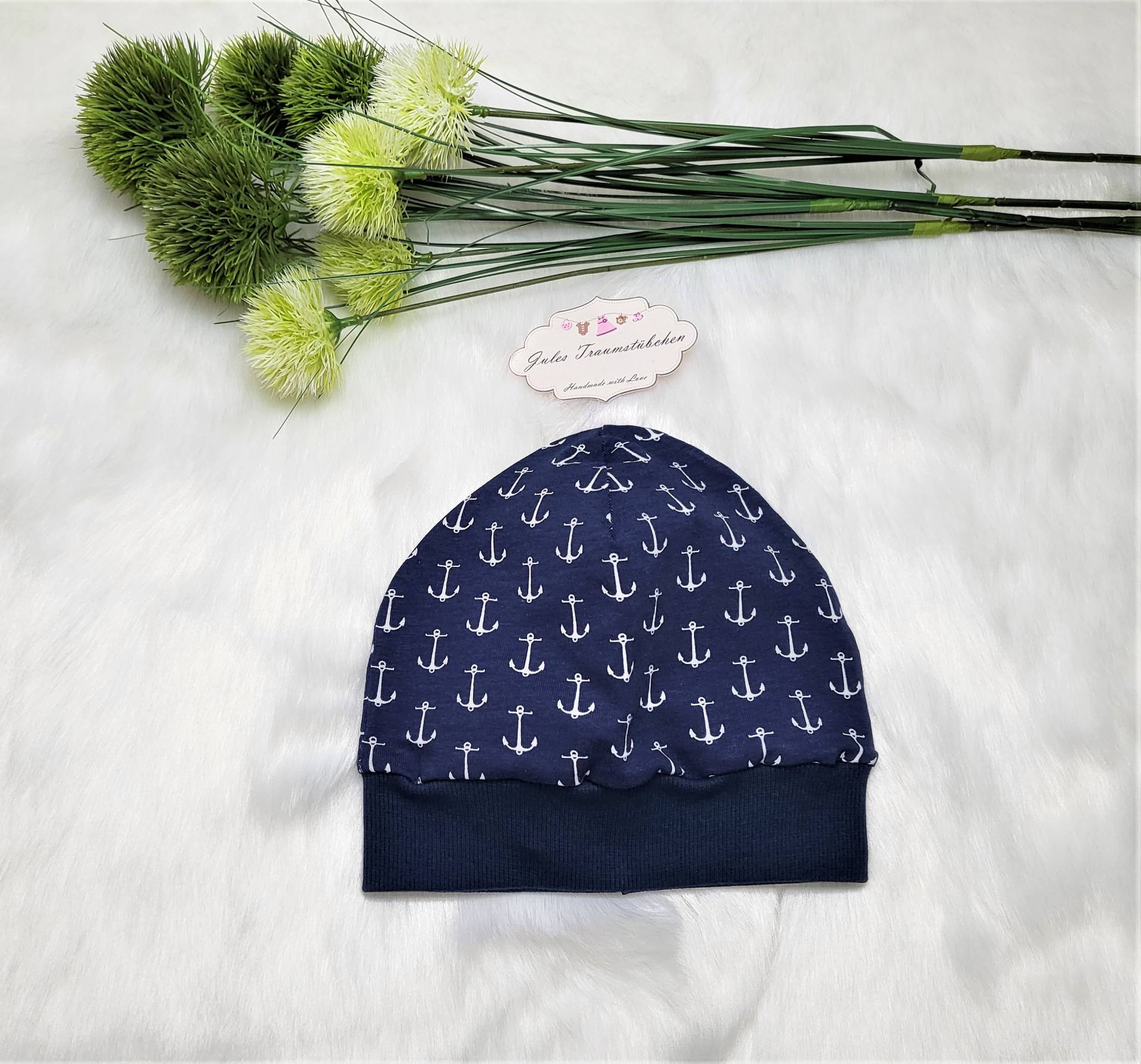 Marineblau Weiße Anker Maritim Beaniemützen Für Baby Und Kleinkinder Kopfumfang 44-52 cm Marineblau Weiße Anker Maritim Beaniemützen Für Baby Und Kleinkinder Kopfumfang 44-52 cm von Etsy - JulesTraumstuebchen