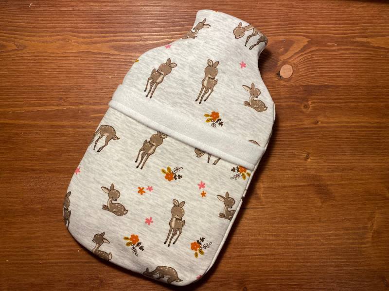 Kinder Wärmflaschenbezug Rehkids Mit Tasche Für Die Hände, Wärmflasche Aus Alpenfleece, Weiche Und Kuschelige Kalte Tage von Etsy - JuliaLangHandmade