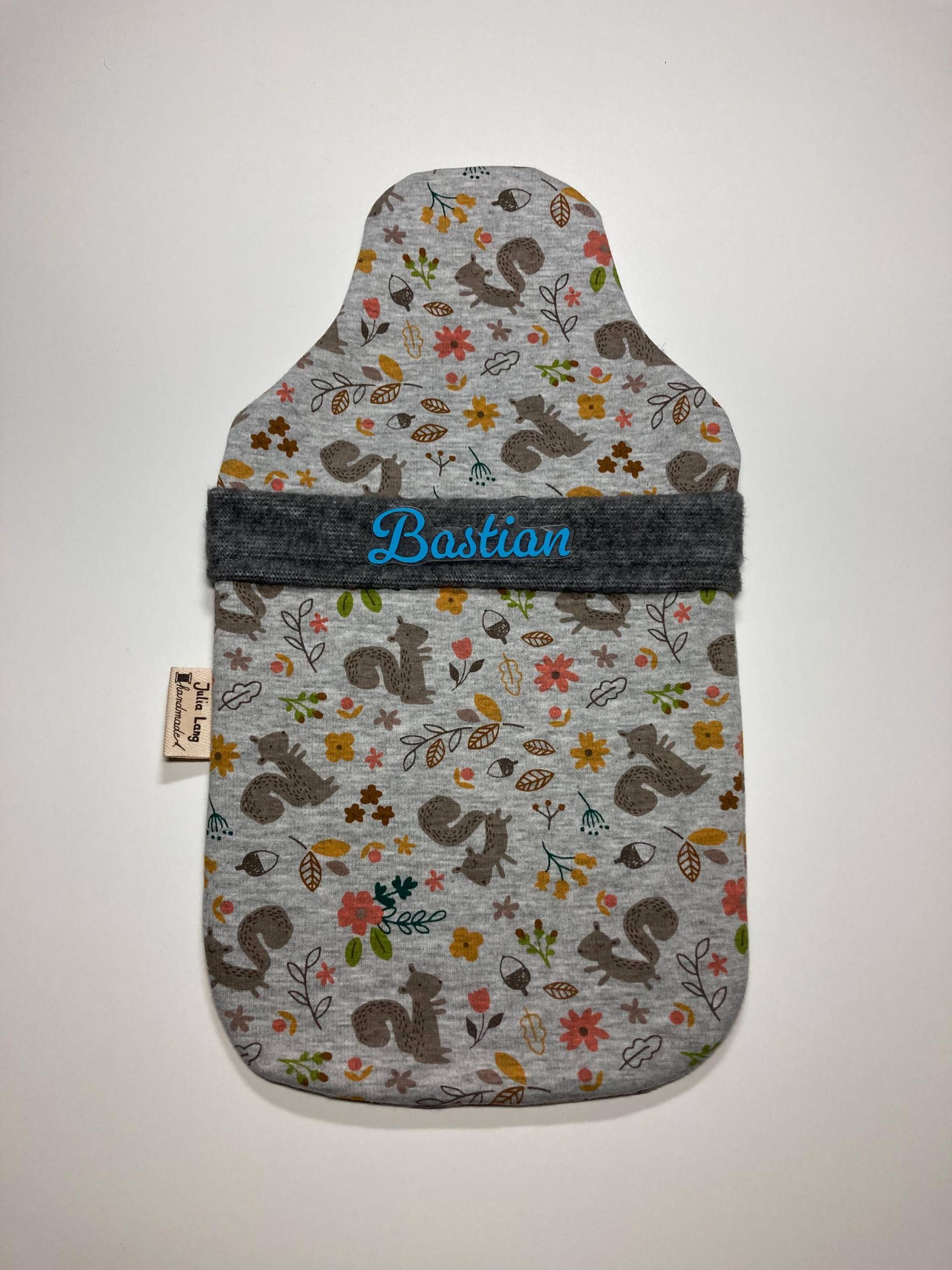 Handgemachter Wärmflaschenbezug, Personalisierbar, Mit Tasche Für Die Hände, Wärmflasche Aus Alpenfleece von Etsy - JuliaLangHandmade