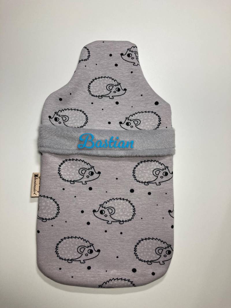 Handgemachter Wärmflaschenbezug, Personalisierbar, Mit Tasche Für Die Hände, Wärmflasche Aus Alpenfleece von Etsy - JuliaLangHandmade