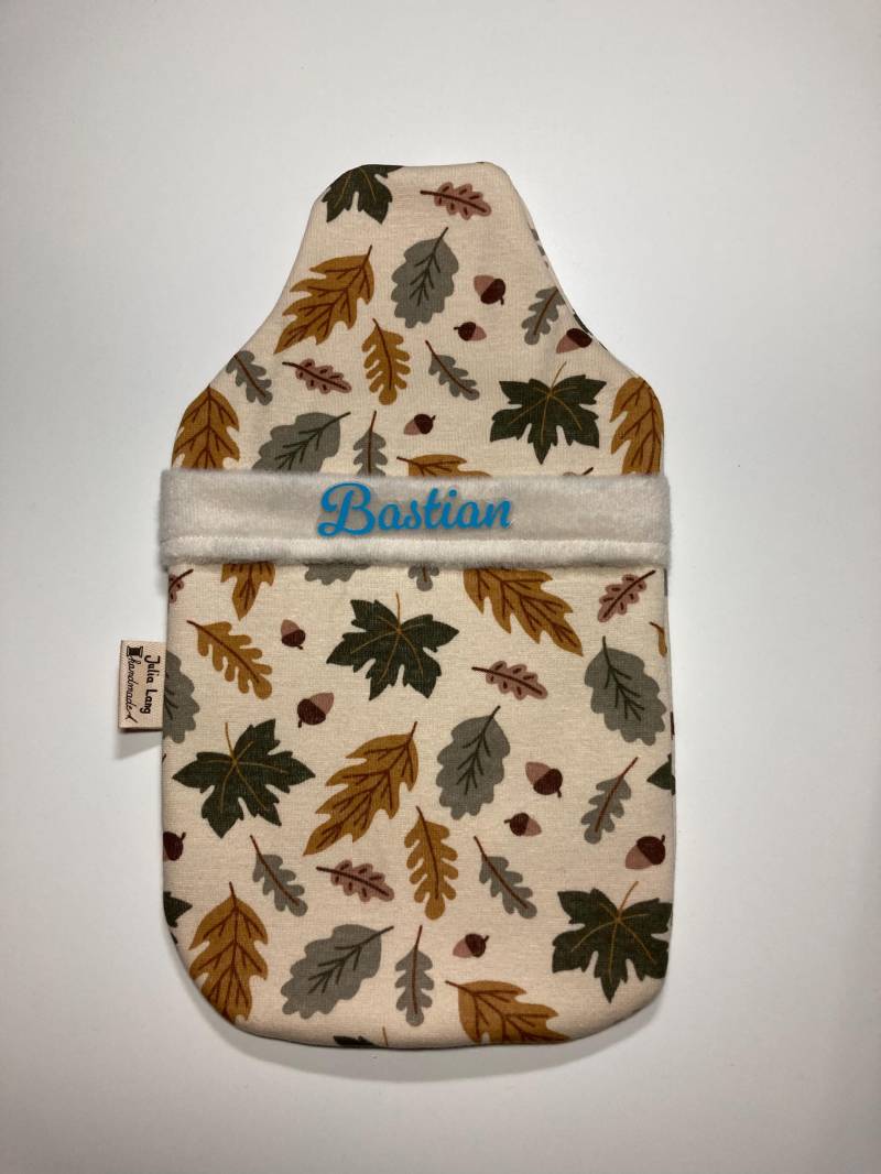 Handgemachter Wärmflaschenbezug, Personalisierbar, Mit Tasche Für Die Hände, Wärmflasche Aus Alpenfleece von Etsy - JuliaLangHandmade