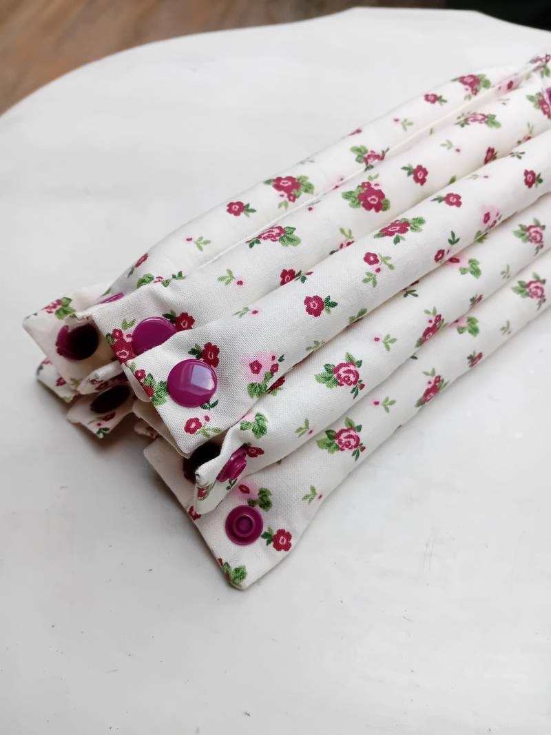 Schlafwickler Lockenwickler Wickler Curler Blüten Blumen Schlafwickler Lockenwickler Wickler Curler Blüten Blumen von Etsy - JuliaSeyfarthMode