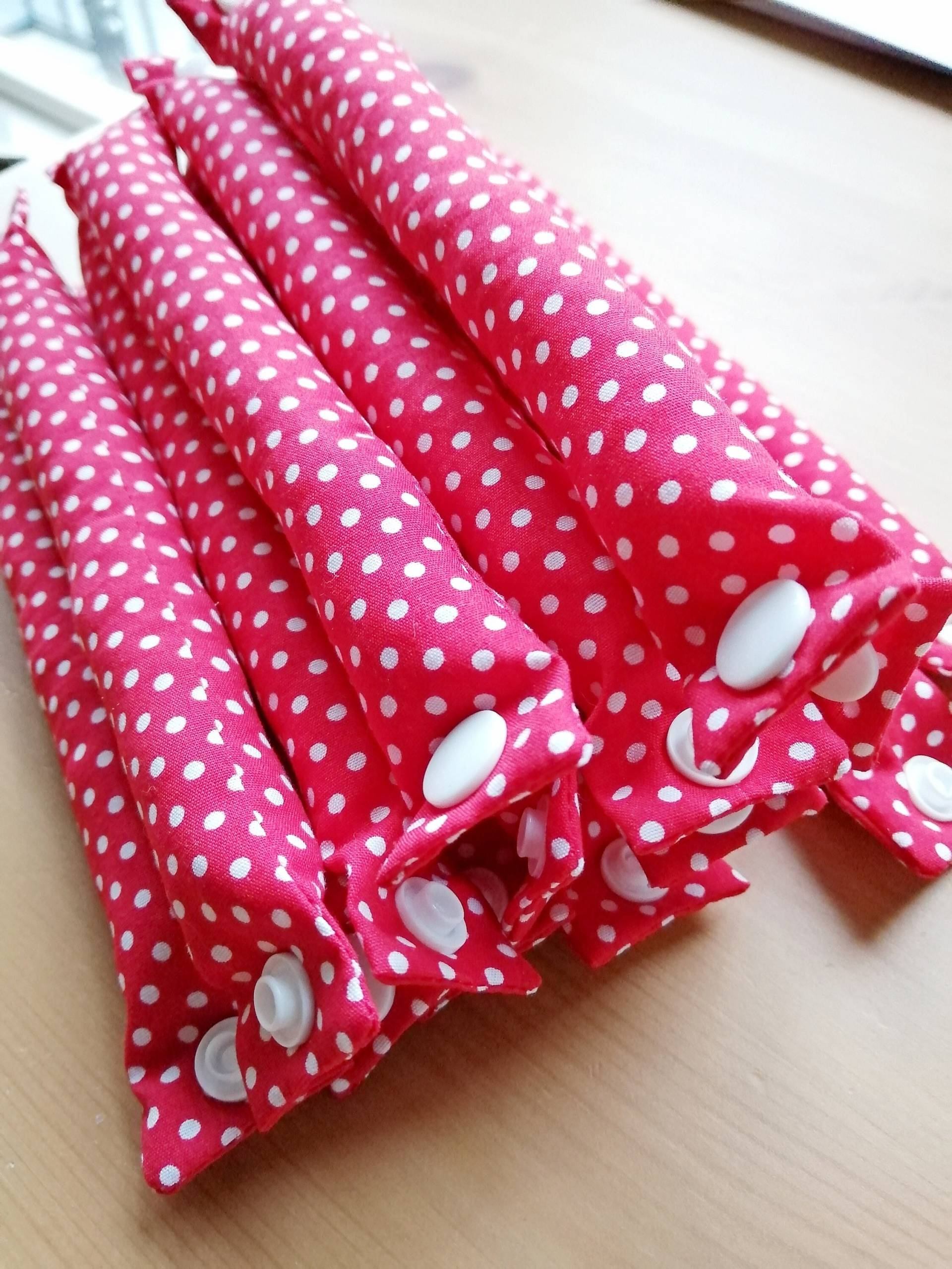 Schlafwickler Lockenwickler Wickler Curler Punkte Pünktchen Schlafwickler Lockenwickler Wickler Curler Punkte Pünktchen von Etsy - JuliaSeyfarthMode