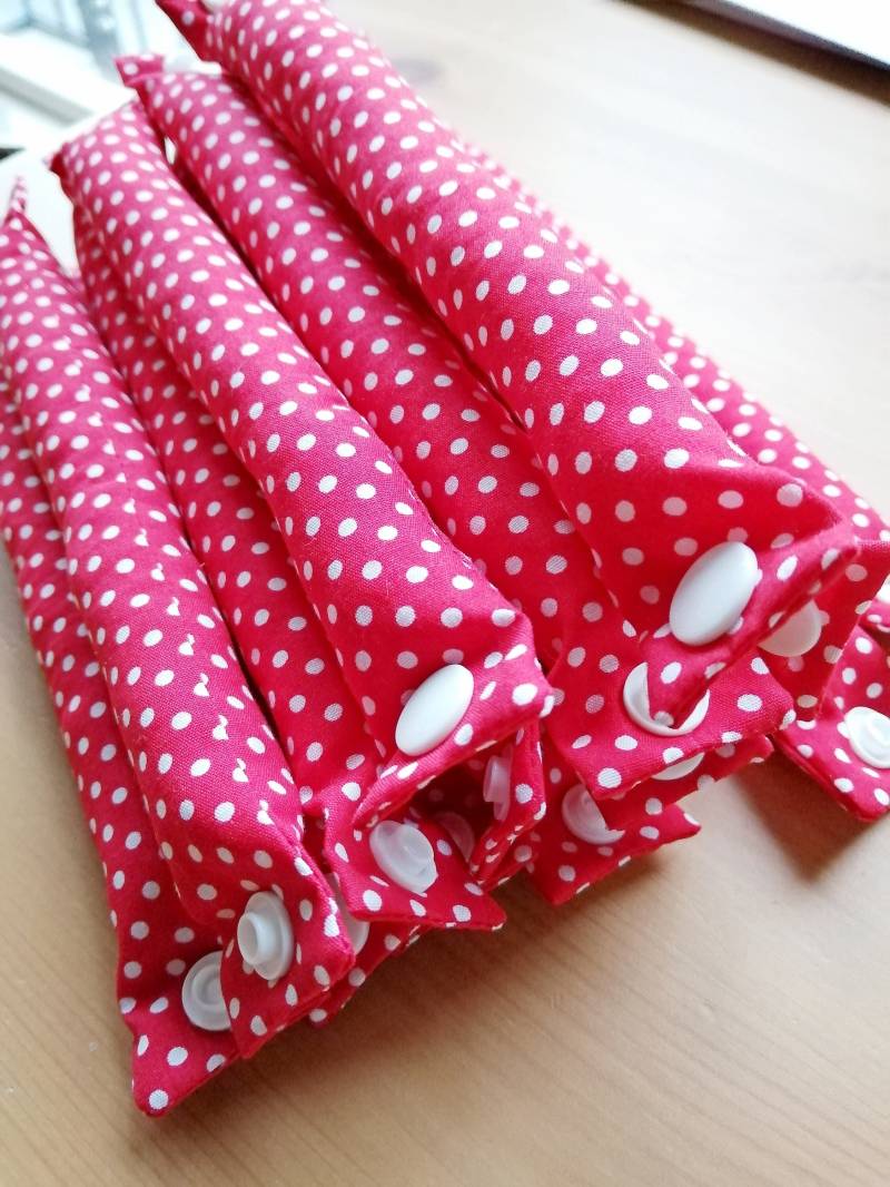 Schlafwickler Lockenwickler Wickler Curler Punkte Pünktchen Schlafwickler Lockenwickler Wickler Curler Punkte Pünktchen von Etsy - JuliaSeyfarthMode