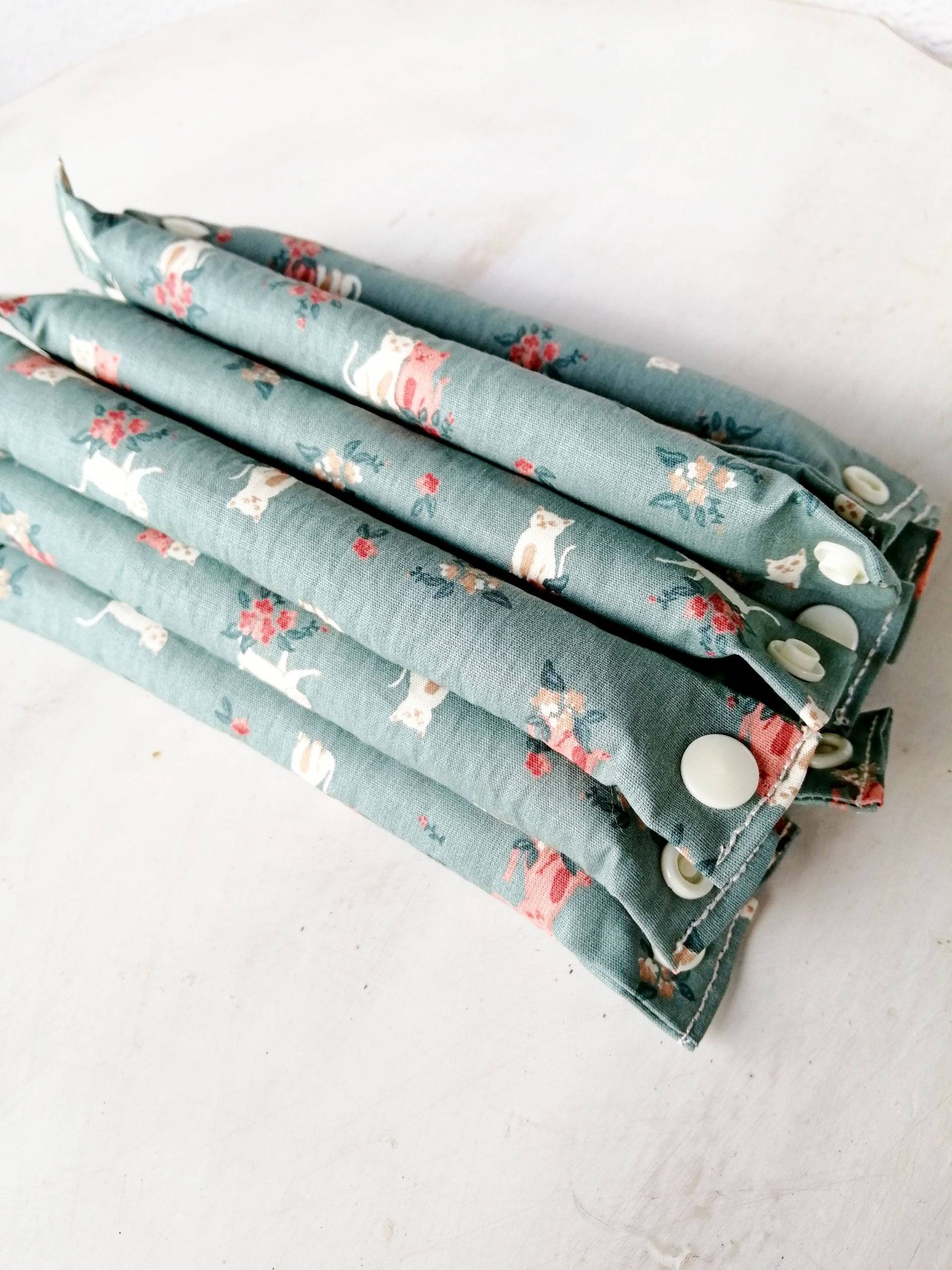 Schlafwickler Wickler Lockenwickler Curler Katzen Cats Türkis Schlafwickler Wickler Lockenwickler Curler Katzen Cats Türkis von Etsy - JuliaSeyfarthMode