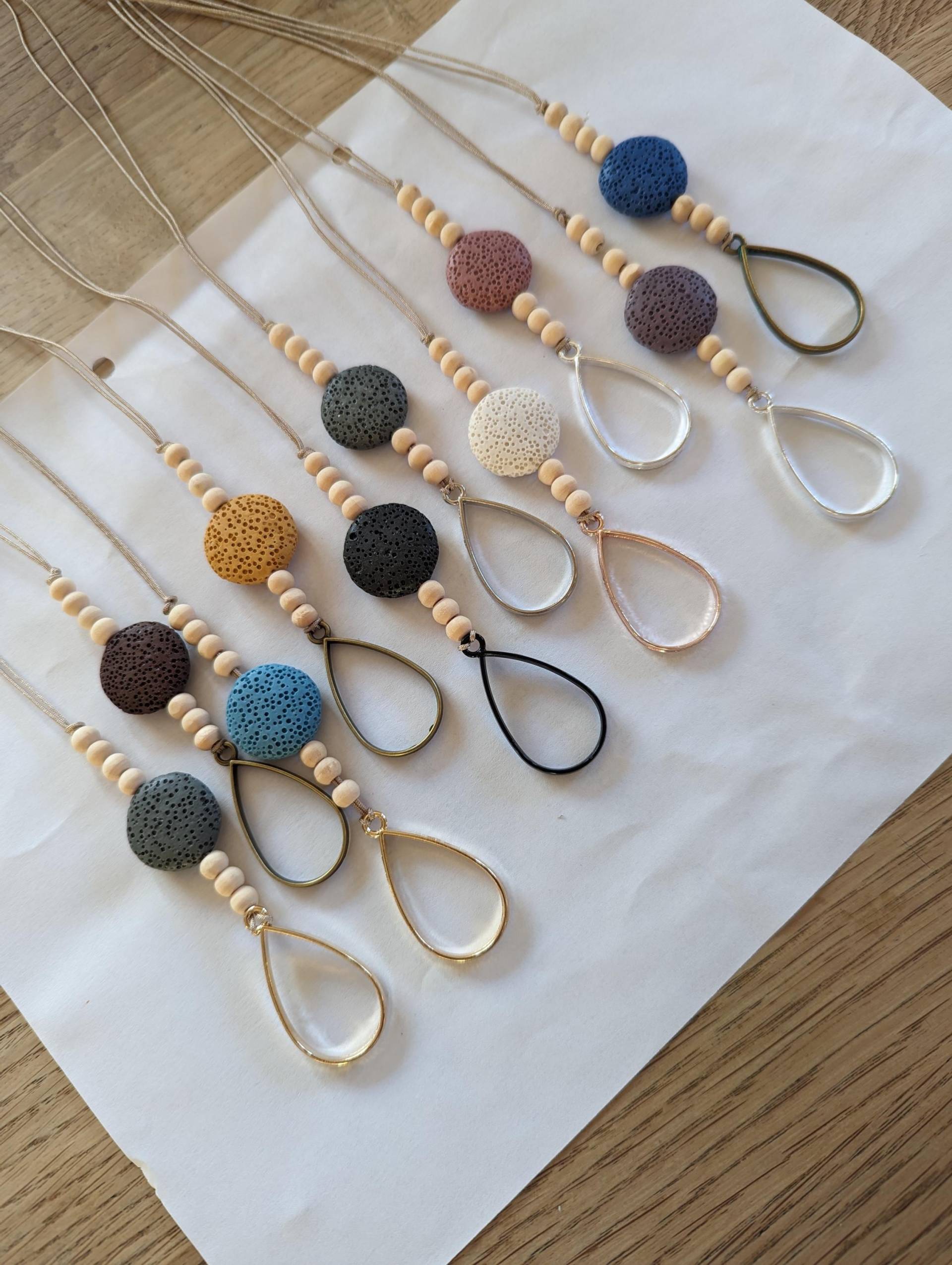 Aromaschmuck Mit Lavastein - Passivdiffuser Tropfen Aromaschmuck Mit Lavastein - Passivdiffuser Tropfen von Etsy - JulieElli