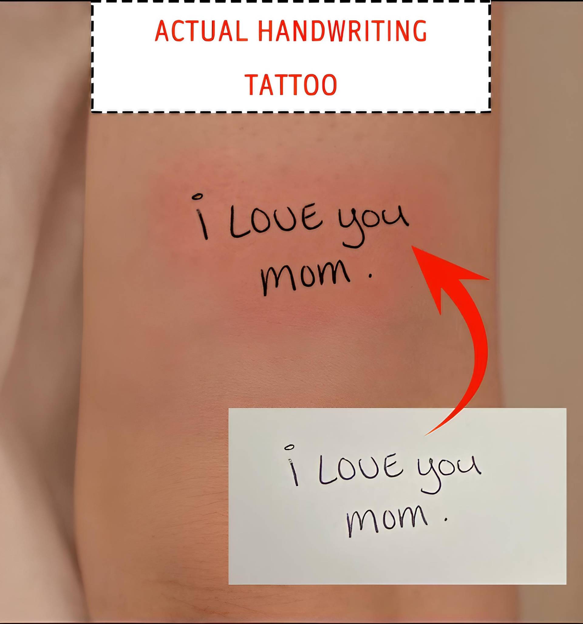 Personalisierte Tatsächliche Handschrift Temporäres Tattoo-Paar Geschenk Für Frau-Denkmal Geschenk-Geschenk Papa-Gefälschtes Tattoo-Hochzeits-Tattoo von Etsy - JulienPShop