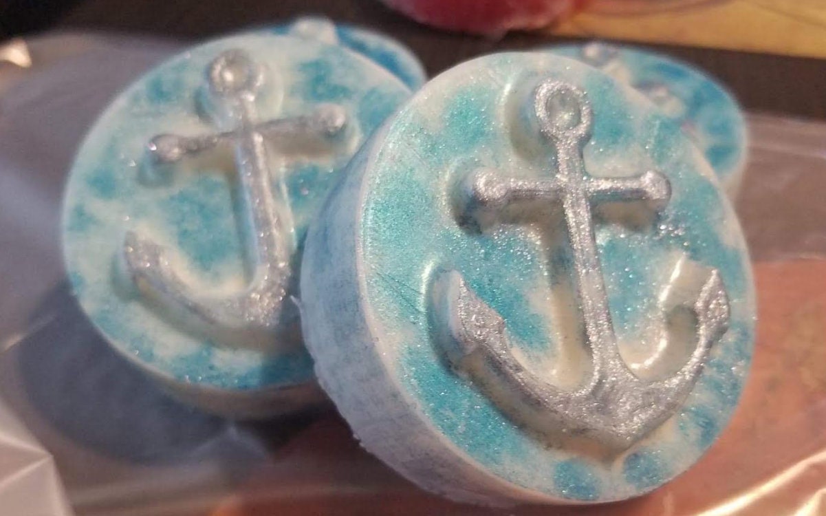 Form - Anker© Badebombenform 100 G von Etsy - JustFairyFizzies