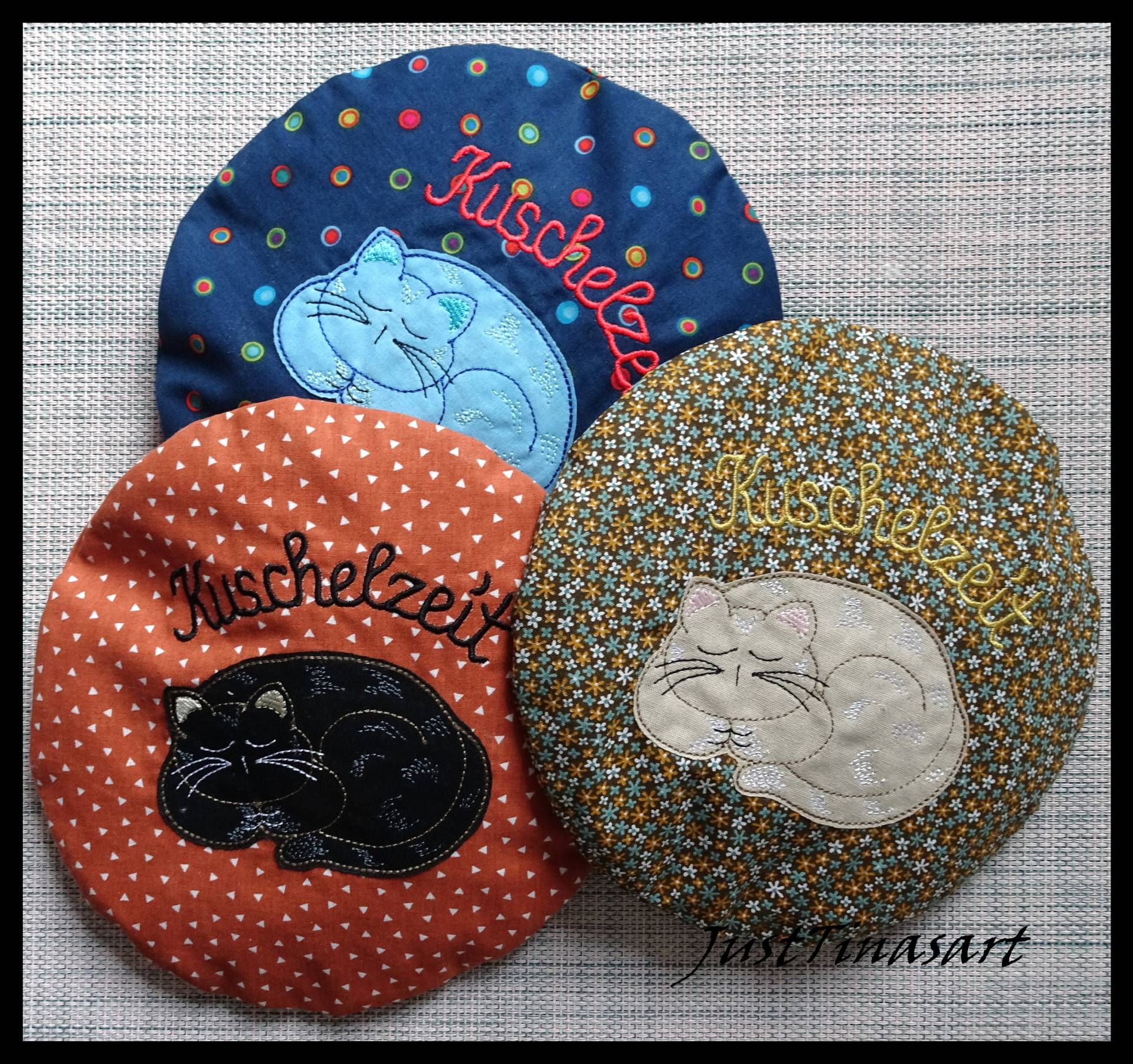 Kirschkernkissen Doppelter Bezug Und Innenkissen, Katze, Kuschelzeit, Wärmekissen, Körnerkissen von Etsy - JustTinasart