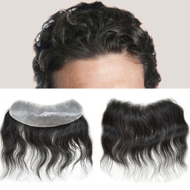 V-Form Pu Basis 18cm X4cm Dünne Haut Frontale V-Schleife Natürliche Haarline Haarlinie Haarsystem 100% Licht-Med Dichte Für Zurücklehnende Front von Etsy - JusthairShop